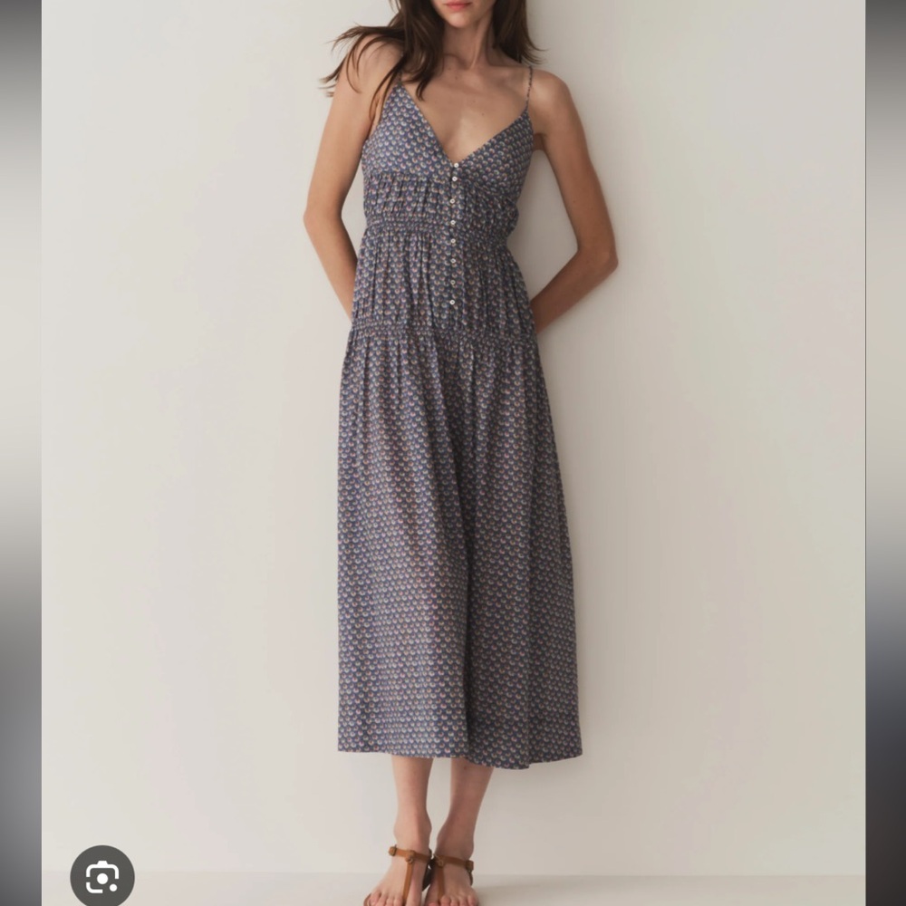 Doen Irina Dress in Dahlia Ikat
